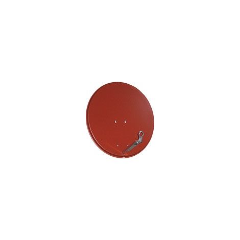 Sky Vision 75 cm Satellitenschüssel dunkelrot Alu, einfach (1/3)