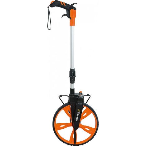Mondelin – Odomètre mécanique 9999,9m – Poignée pistolet avec commandes – Circonférence de roue 1m – Corps en aluminium léger 1,8kg