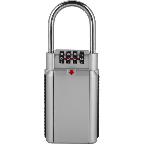 Mot de passe en métal cadenas clé coffre-fort boîte de verrouillage de stockage Lockbox