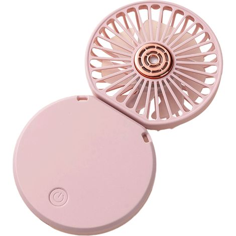 Ventilateur Portatif Col - 3 Vitesses Réglables - Fonction Aromathérapie et Répulsif Anti-Moustiques - Batterie 800 mAh - 2 à 3 Heures Autonomie - 1 Pièce (1/5)