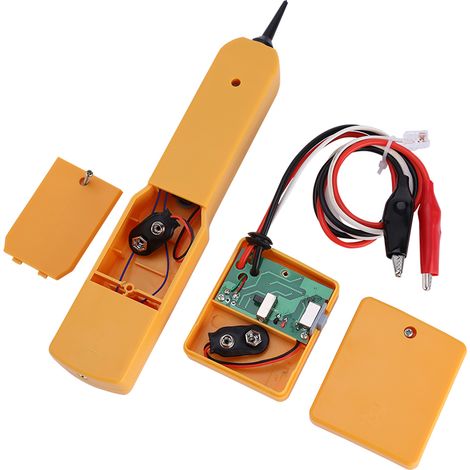 Testeur de Câble RJ11 Portable, Toner de Câble Réseau, Détecteur de Lignes Téléphoniques pour Outils de Réseau