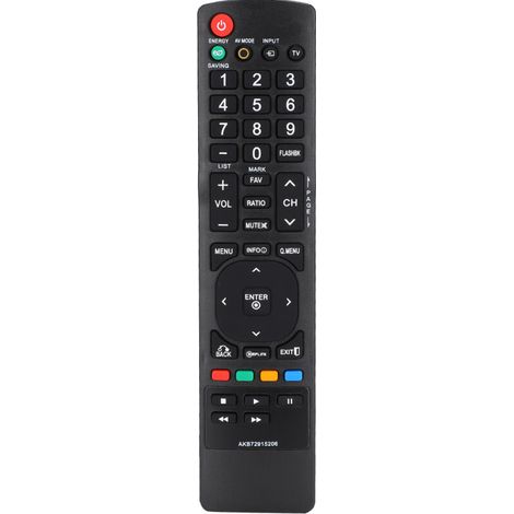 Ersatz-Sicherheitsfernbedienung für LG TV AKB72915206 (schwarz) (1/5)