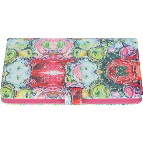 Album photo 96 timbres avec couverture en similicuir - Motif floral uni (1/5)