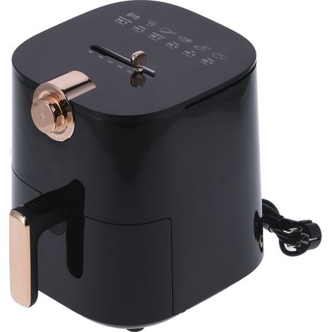 Friteuse multifonction 4,5 L, 2000 W, machine à frire électrique intelligente, minuterie 30 minutes, UE 220-240 V (1/5)