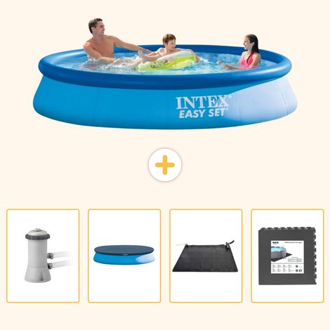 Intex Piscine Easy Set Ronde - 366x76 cm - 5-pièces S195 (1/5)