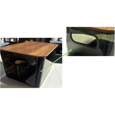 Contenitore con coperchio lycia 8l verde - 5five (1/5)