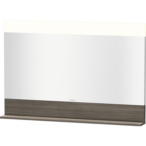 Espejo Vero Duravit con balda inferior, 7514, 1200 mm, Color (frente/cuerpo): Pino Terra Decor - VE751405151