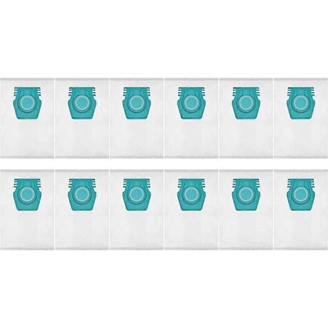 Lot de 12 sacs de rechange pour aspirateur HyClean Air TU, compatibles avec les aspirateurs traîneaux Miele Guard séries L1 et S1. (1/5)
