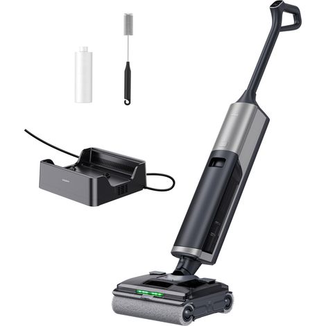 Haier HFWZ510 011 Aspiradora vertical Batería Húmedo Sin bolsa 0,75 L 300 W Plata, Negro