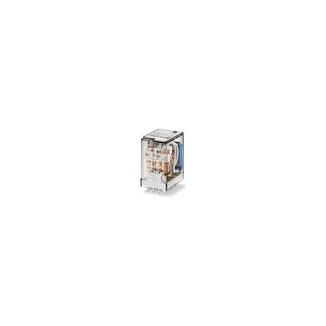 Relais industriel 4RT 7A 12V AC AgNi + Au FINDER 551480125000 (1/2)
