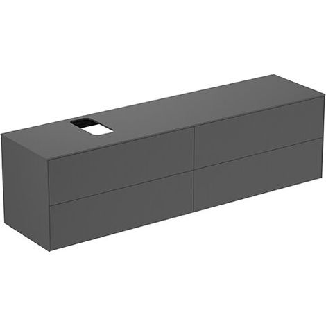 IDEAL STANDARD T3992Y2 meuble bas WT Conca, 4 tiroirs (1/2)