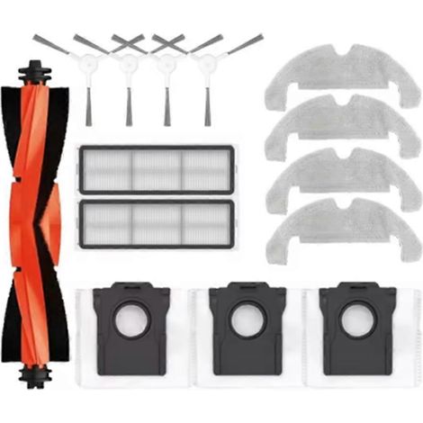 Pour Dreame D10 Plus Gen 2 / RLD32GD Sweeping Accessoires Main Side Brosse Serpillière Filtre Dust Bags (1/5)