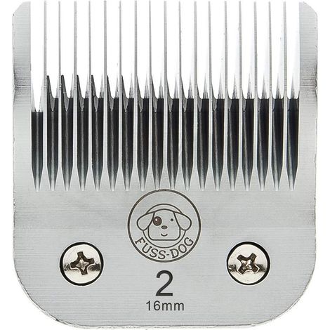 Tête en acier mesurant 2 longueurs coupées 16 mm pour tondeuse Fuss-dogs
