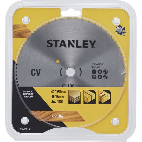 PIRANHA/STANLEY STA10215 (X10215) LAMA CIRCOLARE CROM. MM.190 (1/2)
