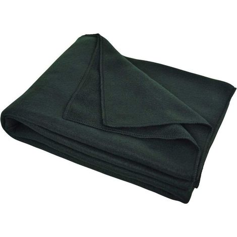 COUVERTURE POLAIRE NOIRE 170X130CM (1/2)