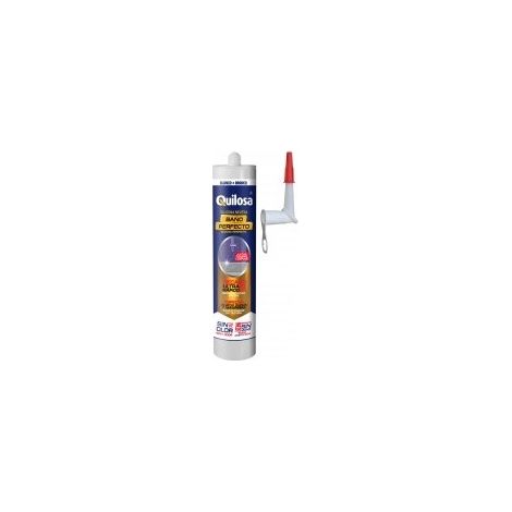 Mastic Silicone Sanitario Neutro - Vasca Perfetta Descrizione Cartuccia da 280 ml Colore Bianco