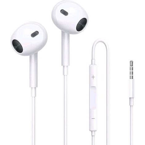 Trade Shop - Auriculares Auriculares Auriculares Con Micrófono Para Iphone 3 3gs 4 4g Ipod Mp3 -