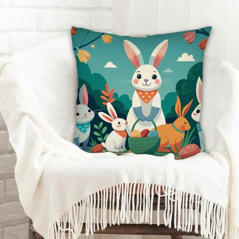 Housse de coussin de salon cachée zippée pour anniversaire, la Saint-Valentin, Noël (1/5)