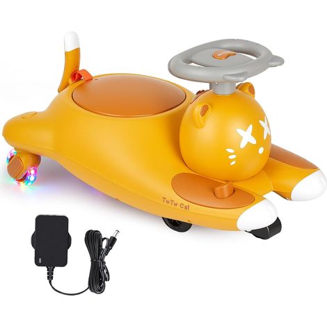 Coche Eléctrico 2 en 1 con Pedal, Coche de Balance, Bluetooth y Luces en las Ruedas, 2 Velocidades y Protección Antivuelco, 6V, para Niños de 3 Años (1/5)