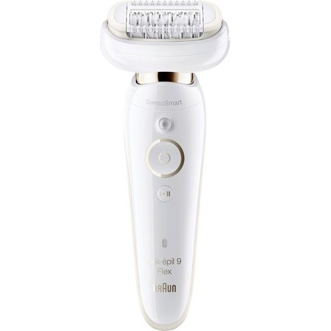 [NEUWERTIG] Braun Silk épil Flex Ses 9003 3 D Epilierer Haarentferner Damen Weiß Wet Dry B-Ware