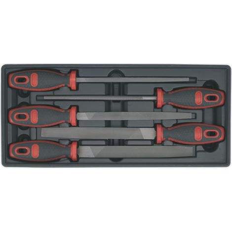 Sealey TBT09 Premier Engineer’s File Set with Tool Tray 5pc (1/2)