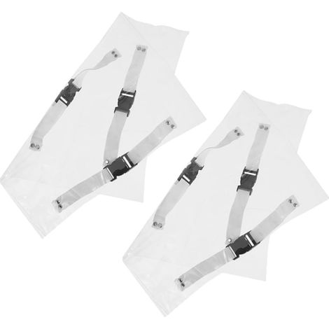 Housses de protection transparentes CALLARON pour 2 pieds chaise (1/5)