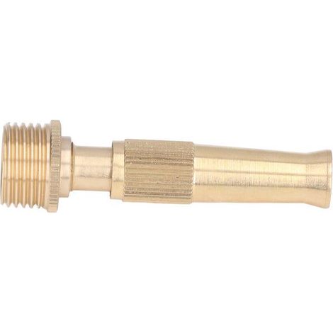 Buse de tuyau d'arrosage G1/2 filetage externe, haute pression, rotative, réglable (SKU produit : 97153175 SKU Offre : CJ-20250822-PQ12) (1/5)