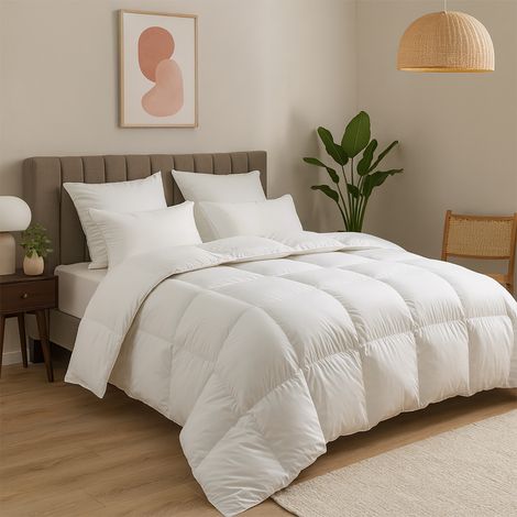 Pack Couette Tempérée et Oreiller Essentiel Medium - 240/220 - DUNLOPILLO