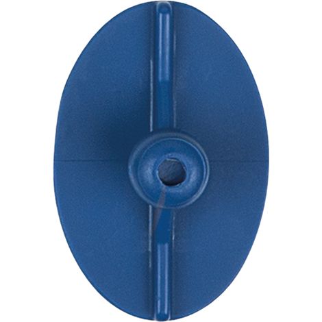 KS Tools - Lot de 5 pastilles de débosselage à coller, elliptiques et plates, 48x33 mm - 140.2565