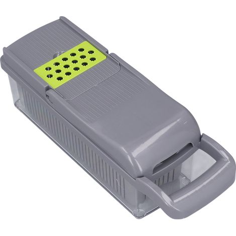 Hachoir à légumes avec récipient pour trancher, hacher et râper (style A) (1/5)