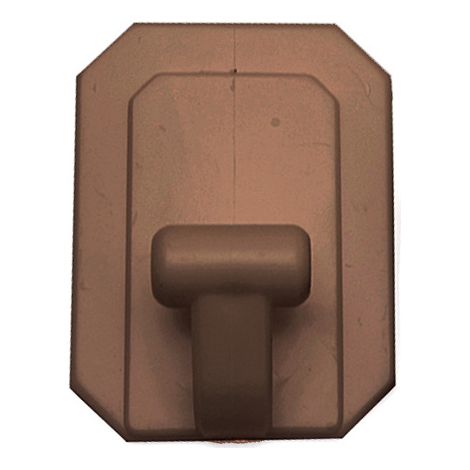 GANCIO ADESIVO GIGANTE PLASTICA 60X80 MM MARR- DIESSE- 25,0 pz