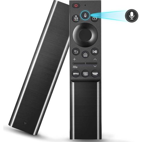 Télécommande vocale pour téléviseurs LCD courbés QLED (2018-2023), polyvalent et pratique, pour un usage quotidien (1/5)