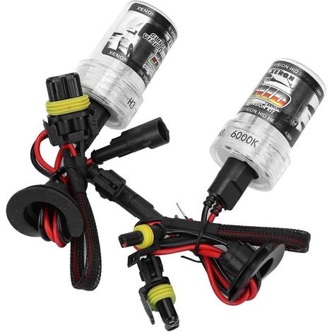 Stück H3-Scheinwerferlampen, Ersatz, 35 W, 6000 K, 3250 lm, hohe Leuchtkraft, weißes Licht, Auto-Frontscheinwerfer