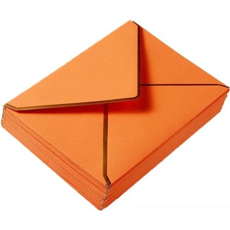 50 Mini Umschläge Elegante Papierumschläge (13,5 x 18,5 cm), für Hochzeitseinladungen, Geburtstagskarten, Abschlussankündigungen und besondere Er (1/5)