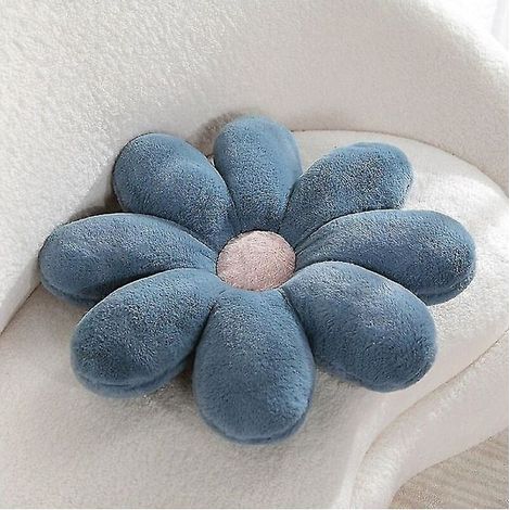 Coussin fleuri mignon de 60 cm, doux et moelleux, en coton. (1/3)