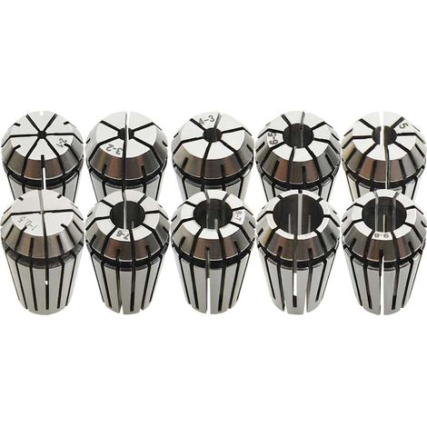 Pinze per Colletti ER16 Set Utensili per Tornitura 10 pz vidaXL (1/5)