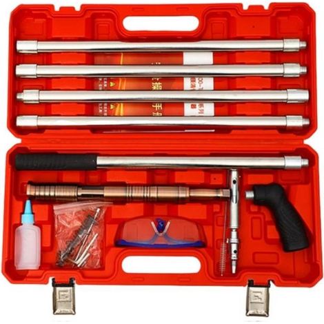 Multifunktionales und leises Nagelwerkzeug, Betonset, 4 einstellbare Geschwindigkeiten, Stahl (tragbar)