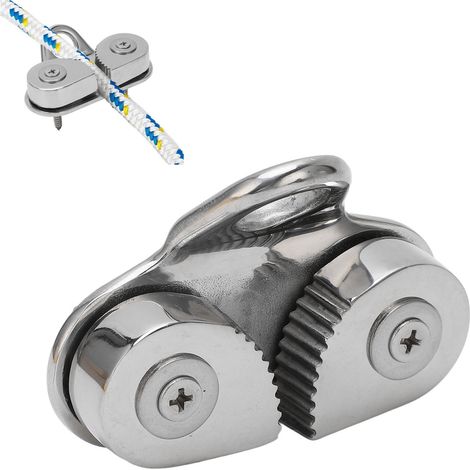 Bague de guidage de câble à came en acier inoxydable 316 marin pour cordes de 3 à 15 mm. (1/5)