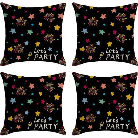 Good year Covers of cushion decorative for the Nouvel An and the parties months, perfectly for decorate your sofa or your armchairs (1/5)