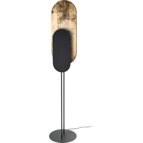 Lampada da terra Nowodvorski Wheel Lux 7646 nera legno (1/2)
