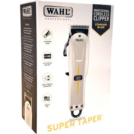 Wahl Super Taper Professional Akku Haar- & Bartschneider 3027253 weiß"-"182959066