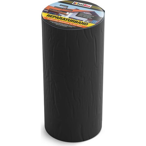 IsolBau Butyl-Dachband Reparaturband Schwarz 300 mm x 10 m (1/5)