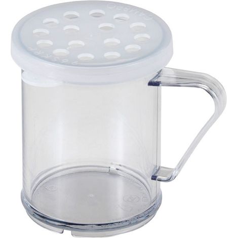 Saupoudreuse avec couvercle à persil - 10.9 x 8 x 9.6 cm - Lot de 12 - Cambro