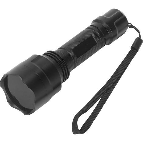 365nm Black Light Flashlight, 15W Pure UV Portable Ultraviolet Torch for Cat Foam Urine Detection (1/5)