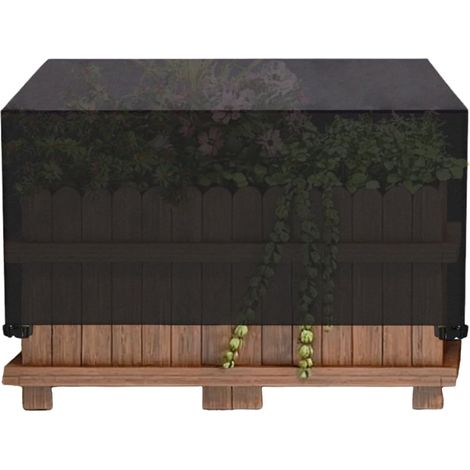 Housse de protection pour plantes surélevée - Imperméable et coupe - vent - (1/5)