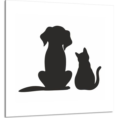 PANEL DE VIDRIO PARA COCINA 60x65 Animales (1/5)