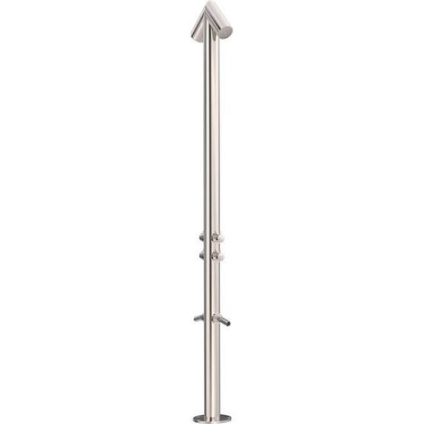 TRES 13499502 ESPECIAL STANDARD Columna Con Doble Ducha Jardin Inox 316 - ref: 13499502