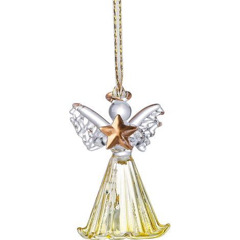 Angel - Verre Cristal - Décoration Fenêtre Intérieur Extérieur - Idéal Pour Maison Voiture Porche - Ornement Suspendu - 1 Pièce (1/5)