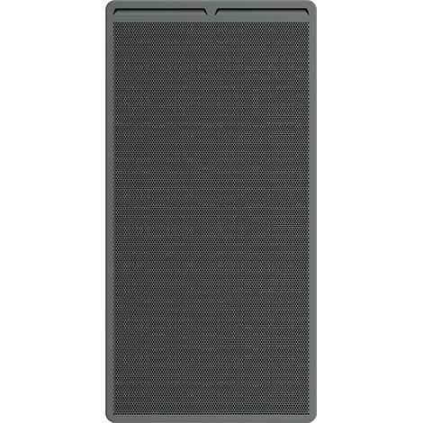 Carrera – Radiateur panneau rayonnant vertical 2000W – Thermostat électronique LCD – Fixation murale – Indice de protection IP24