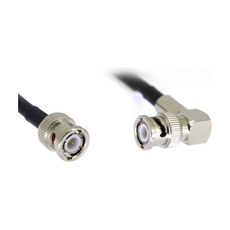 Câble coaxial RS PRO, RG58, BNC, / BNC, 500mm, Noir ( Prix pour 1 )